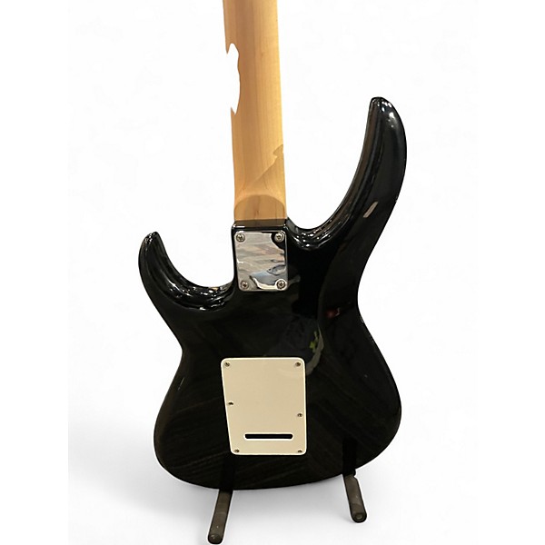 Used Carlo Robelli DOUBLE CUT Black Solid Body Electric Guitar