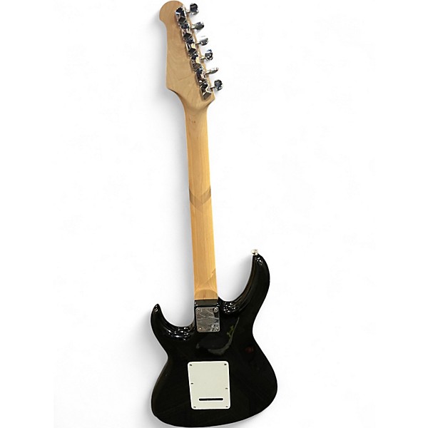 Used Carlo Robelli DOUBLE CUT Black Solid Body Electric Guitar