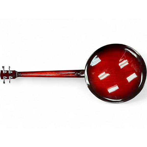 Used Goldtone BANJO BASS Natural Electric Bass Guitar