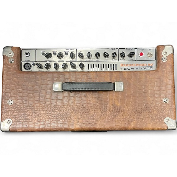 Used 2010 Tech 21 Bronzewood 60 Guitar Combo Amp