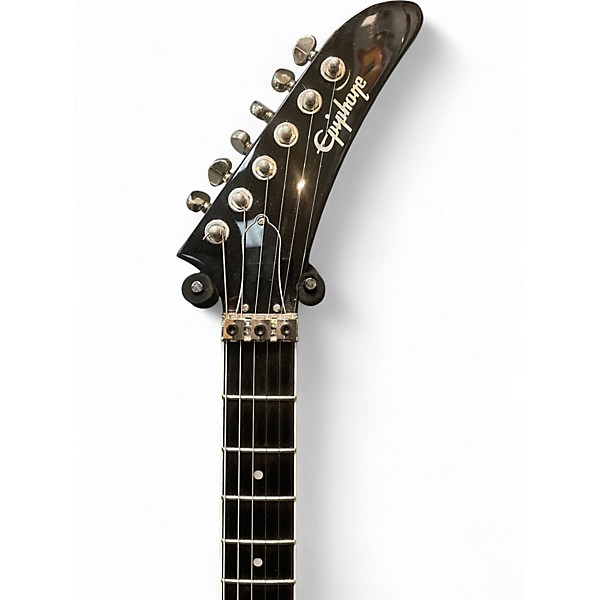 Used Epiphone brandon small ghosthorse Trans Gray Solid Body Electric Guitar