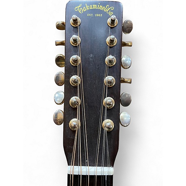 Vintage 1980s Takamine f400s Natural 12 String Acoustic Guitar