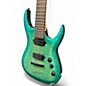 Used Agile Septor 725 7 String oceanburst Solid Body Electric Guitar