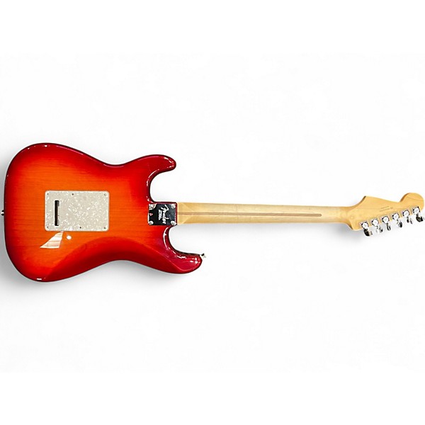 Used Fender Standard Stratocaster Plus Top sunburst Solid Body Electric Guitar