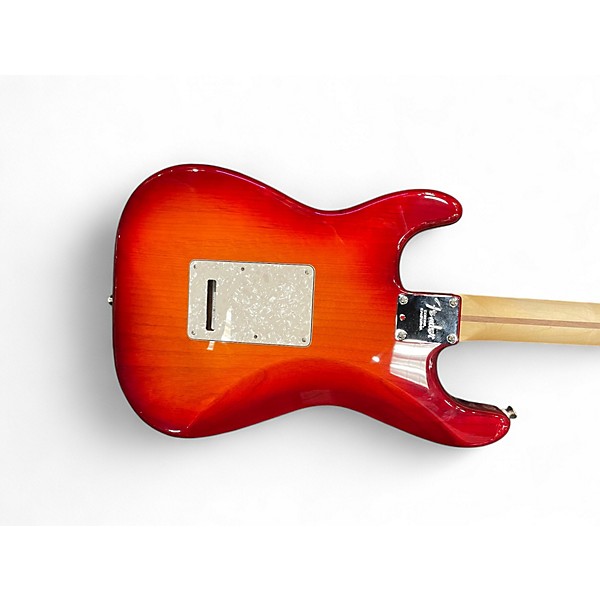 Used Fender Standard Stratocaster Plus Top sunburst Solid Body Electric Guitar