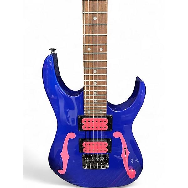 Used Ibanez PGM401 Paul Gilbert Series Jewel Blue Solid Body Electric Guitar