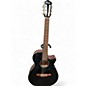 Used Ibanez AEG50N Black Classical Acoustic Electric Guitar thumbnail