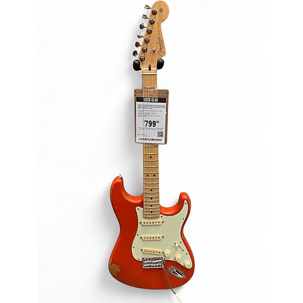 Used 2019 Fender American Professional Stratocaster SSS Custom Graphic Solid Body Electric Guitar