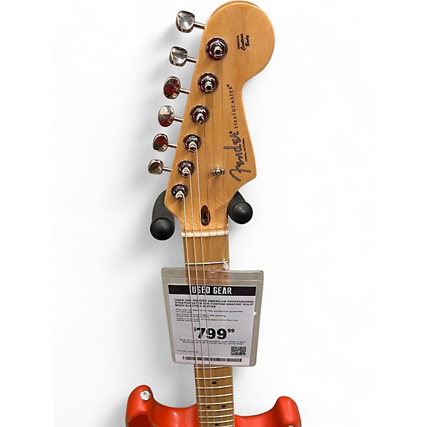 Used 2019 Fender American Professional Stratocaster SSS Custom Graphic Solid Body Electric Guitar