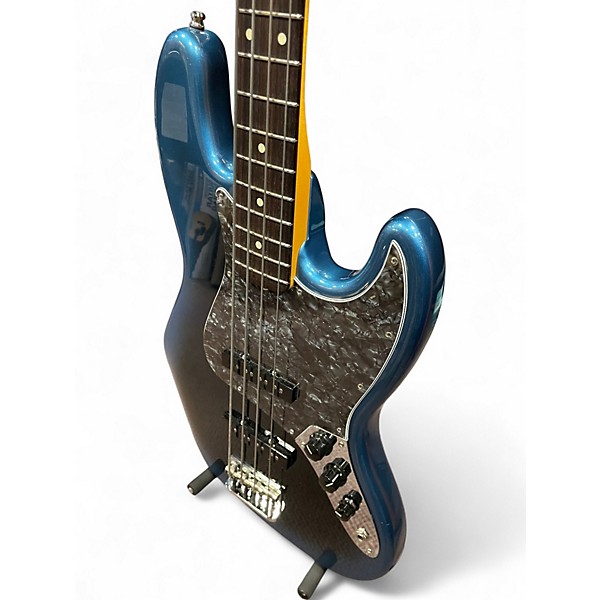 Used Fender American Professional II Jazz Bass BLUE BURST Electric Bass Guitar