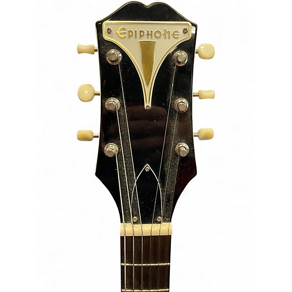 Used Epiphone 50th Anniversary 1962 Reissue Crestwood Custom white Solid Body Electric Guitar