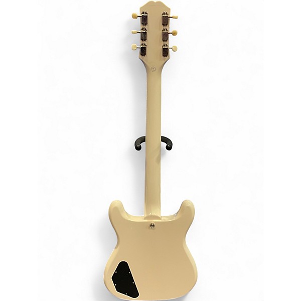 Used Epiphone 50th Anniversary 1962 Reissue Crestwood Custom white Solid Body Electric Guitar