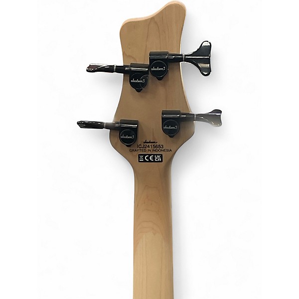 Used 2024 Jackson J SERIES SPECTRA BASS red stain Electric Bass Guitar