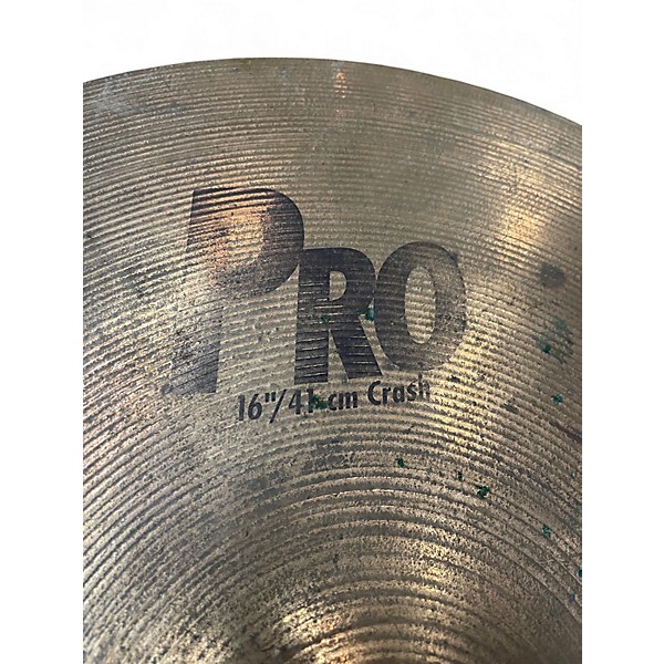 Used SABIAN 16in Pro Crash  Cymbal