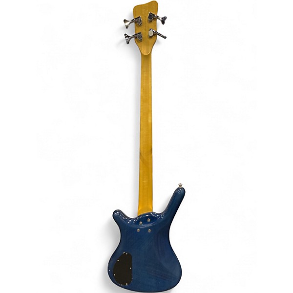 Used Warwick rockbass corvette Blue Electric Bass Guitar