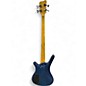 Used Warwick rockbass corvette Blue Electric Bass Guitar