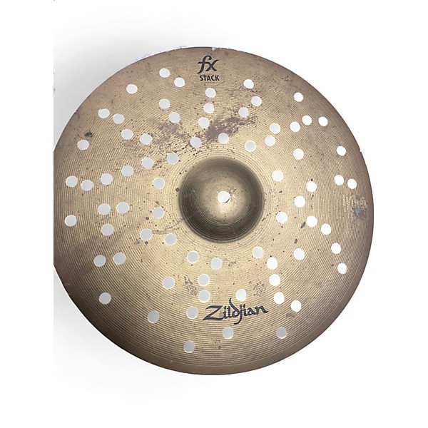 Used Zildjian 16in fx stack pair Cymbal