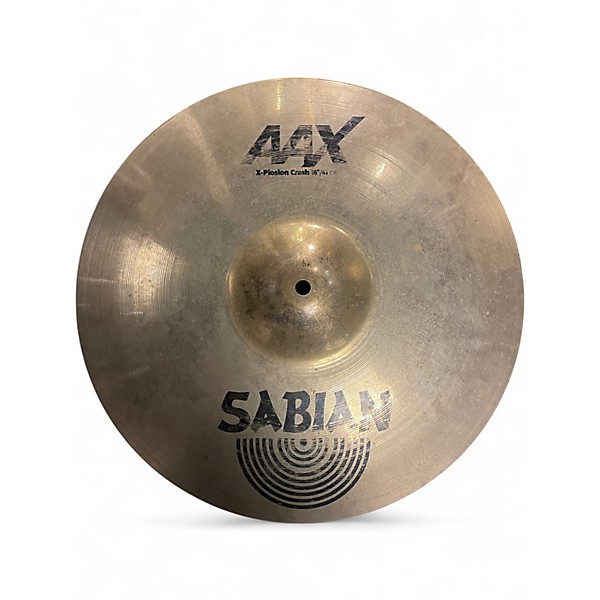Used SABIAN 16in AAX Xplosion Crash Cymbal