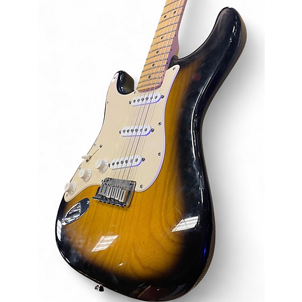 Used Fender 50th Anniversary American Stratocaster 2 Tone Sunburst Solid Body Electric Guitar