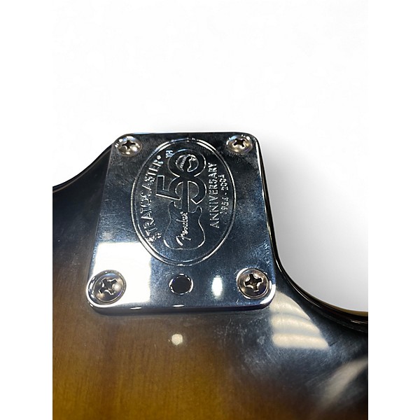 Used Fender 50th Anniversary American Stratocaster 2 Tone Sunburst Solid Body Electric Guitar