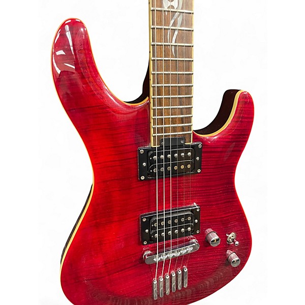 Used Yamaha RGX520FZR Trans Red Solid Body Electric Guitar