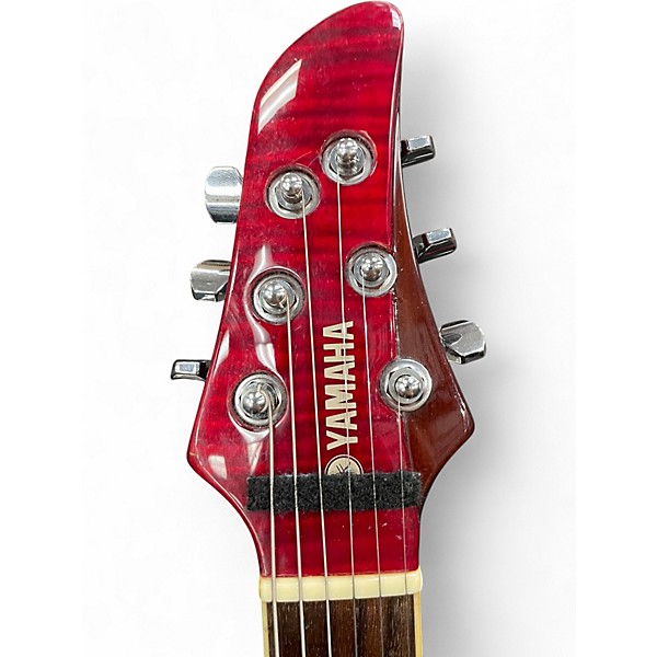Used Yamaha RGX520FZR Trans Red Solid Body Electric Guitar
