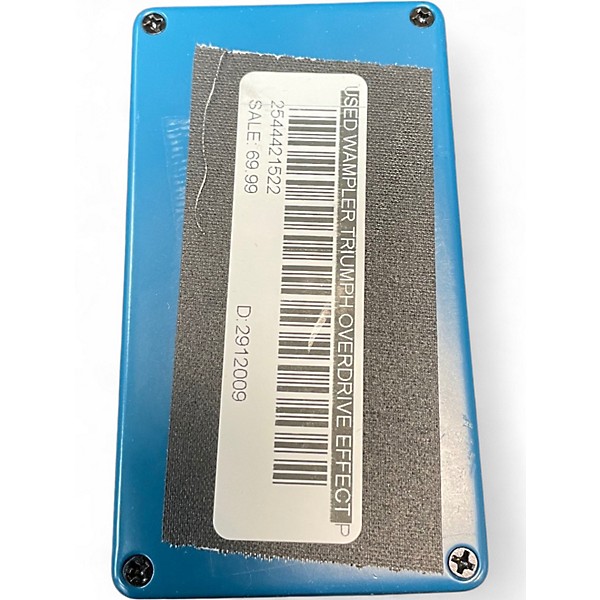 Used Wampler TRIUMPH OVERDRIVE Effect Pedal