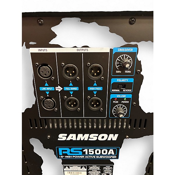 Used Samson RS1500A Powered Subwoofer
