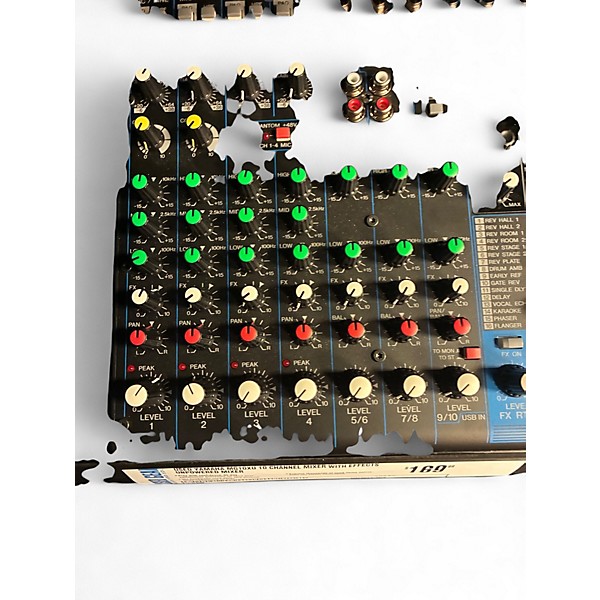 Used Yamaha MG10XU 10 Channel Mixer with Effects Unpowered Mixer