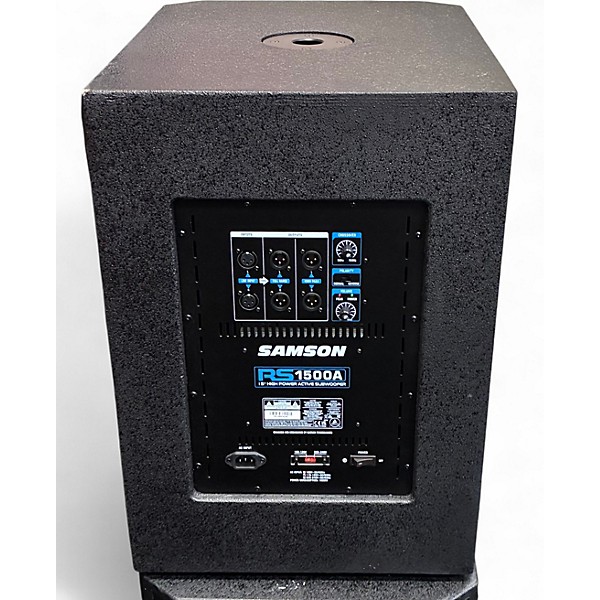 Used Samson RS1500A Powered Subwoofer
