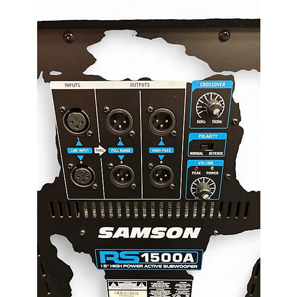 Used Samson RS1500A Powered Subwoofer