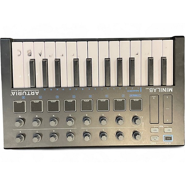 Used Arturia Minilab MKII MIDI Controller