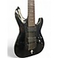 Used Schecter Guitar Research Hellraiser C7 7 String Black Solid Body Electric Guitar