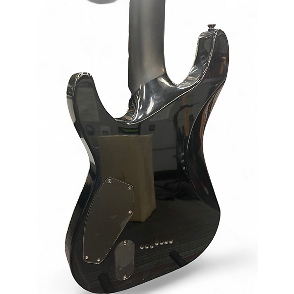 Used Schecter Guitar Research Hellraiser C7 7 String Black Solid Body Electric Guitar