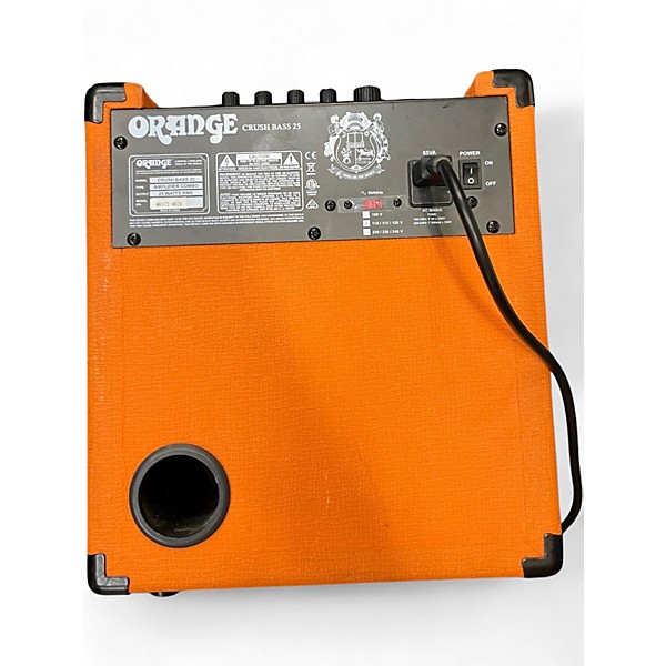 Used Orange Amplifiers CRUSH BASS 25