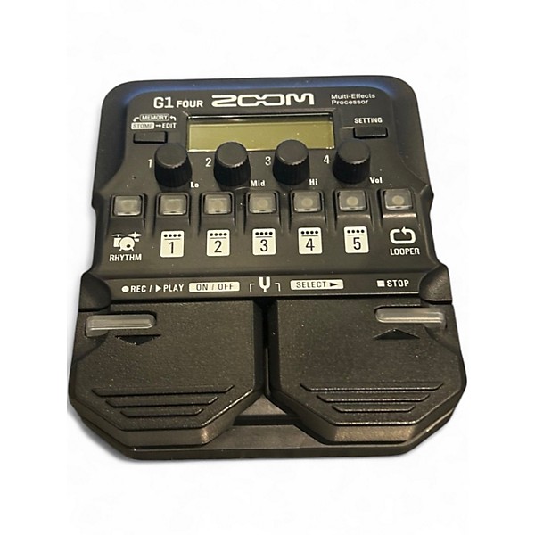 Used Zoom G1 Four  Effect Processor