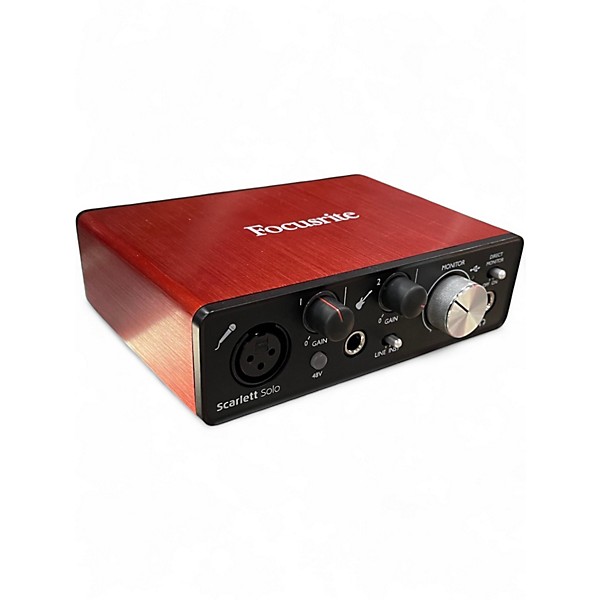 Used Focusrite Scarlett Solo Gen 2 Audio Interface