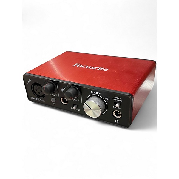 Used Focusrite Scarlett Solo Gen 2 Audio Interface