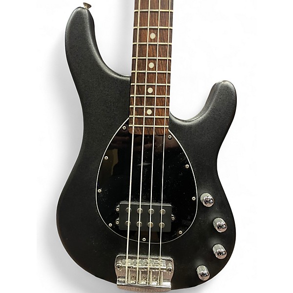 Used Mann's Music SUB SERIES  TEXTURED BLACK Electric Bass Guitar