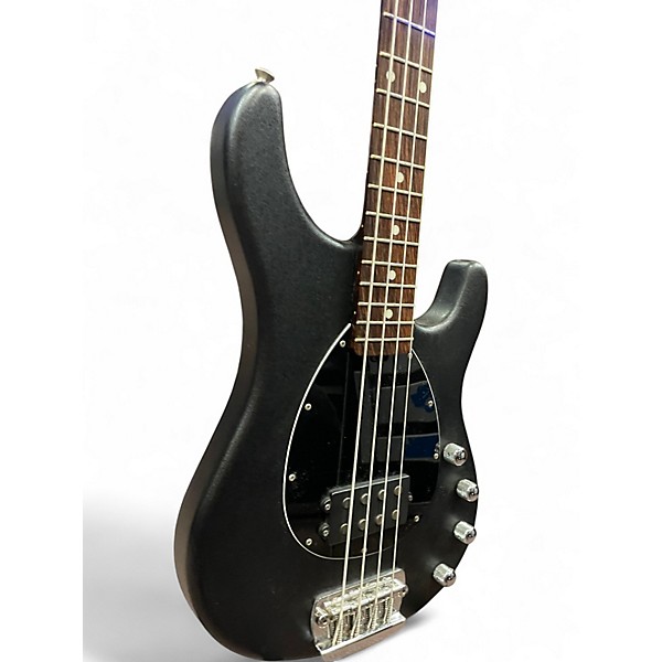 Used Mann's Music SUB SERIES  TEXTURED BLACK Electric Bass Guitar