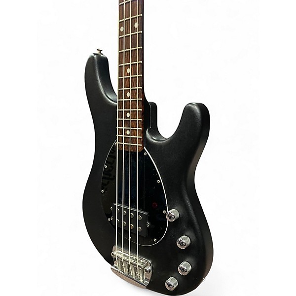 Used Mann's Music SUB SERIES  TEXTURED BLACK Electric Bass Guitar