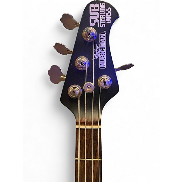 Used Mann's Music SUB SERIES  TEXTURED BLACK Electric Bass Guitar
