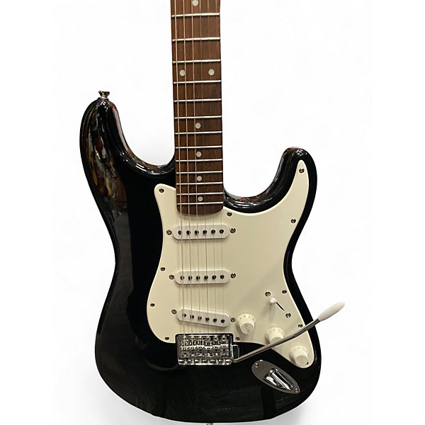 Used Squier Affinity Stratocaster BLACK Solid Body Electric Guitar