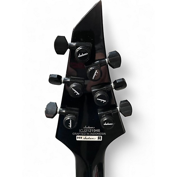Used Jackson Chris Broderick Soloist Black Solid Body Electric Guitar