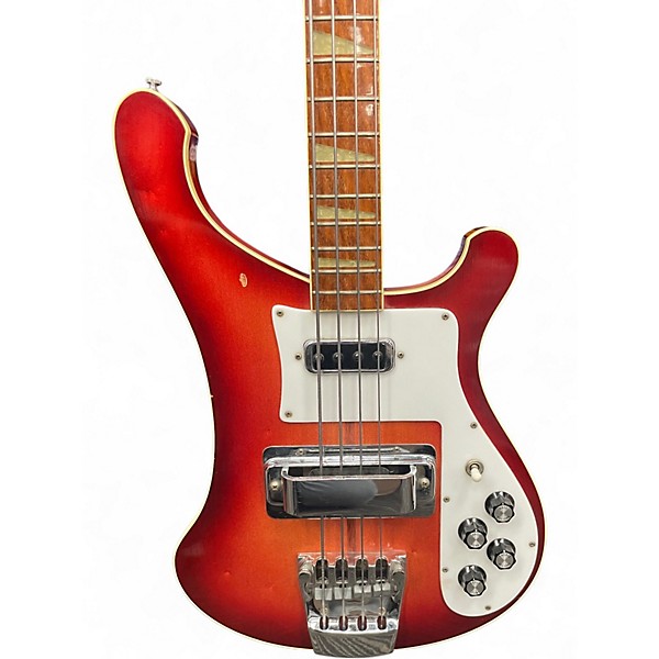Vintage 1976 Rickenbacker 4001 Fireglo Electric Bass Guitar