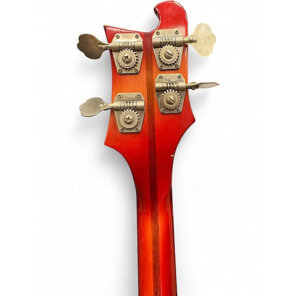 Vintage 1976 Rickenbacker 4001 Fireglo Electric Bass Guitar