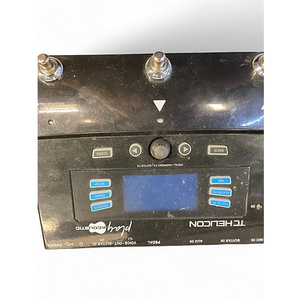 Used TC Helicon PLAY ACOUSTIC Effect Pedal