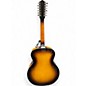 Used Guild F-2512 DELUXE 3 Color Sunburst 12 String Acoustic Electric Guitar