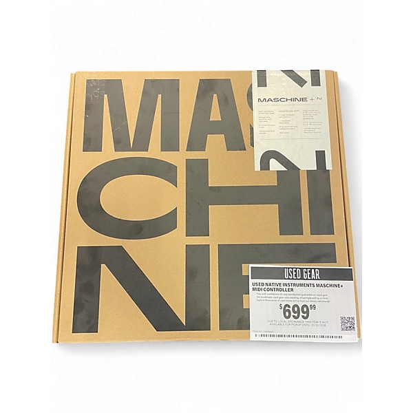 Used Native Instruments Maschine+ MIDI Controller