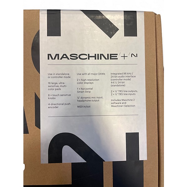 Used Native Instruments Maschine+ MIDI Controller